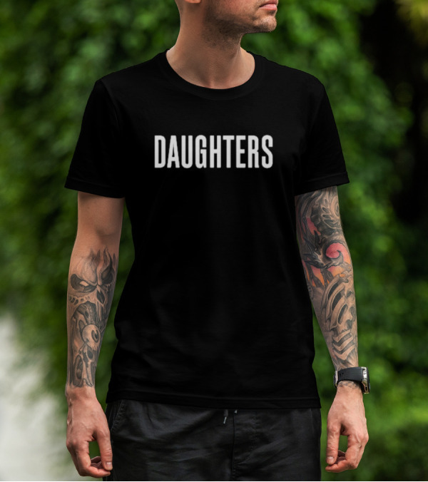 Daughters Band Merchandise Black T-Shirt