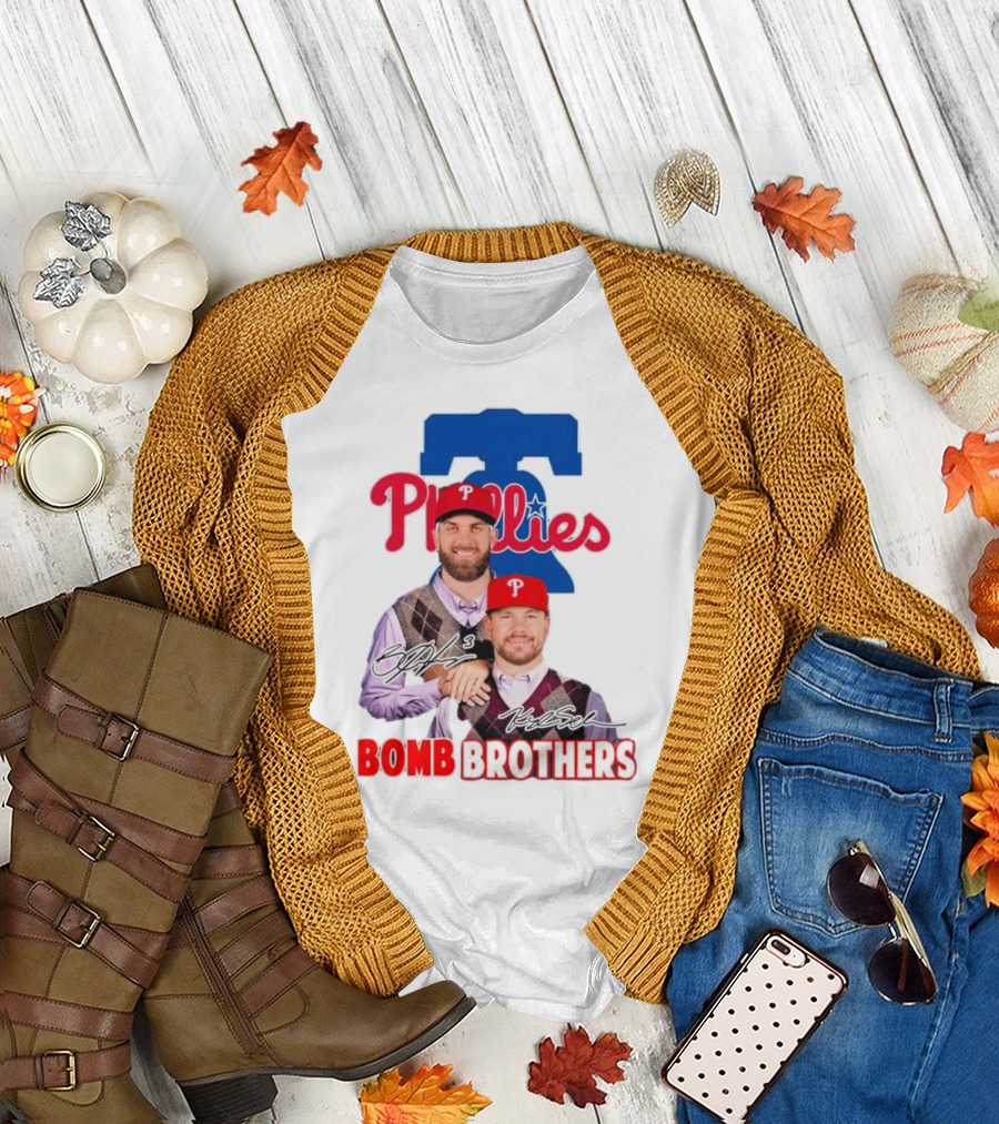 Phillies Bomb Brothers Phillies Signature Bomb Brothers T-Shirt