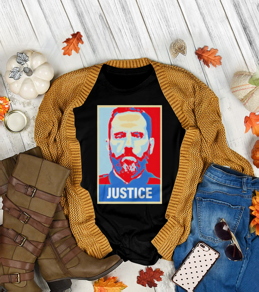 Justice Jack Smith Iconic Red and Blue T-Shirt