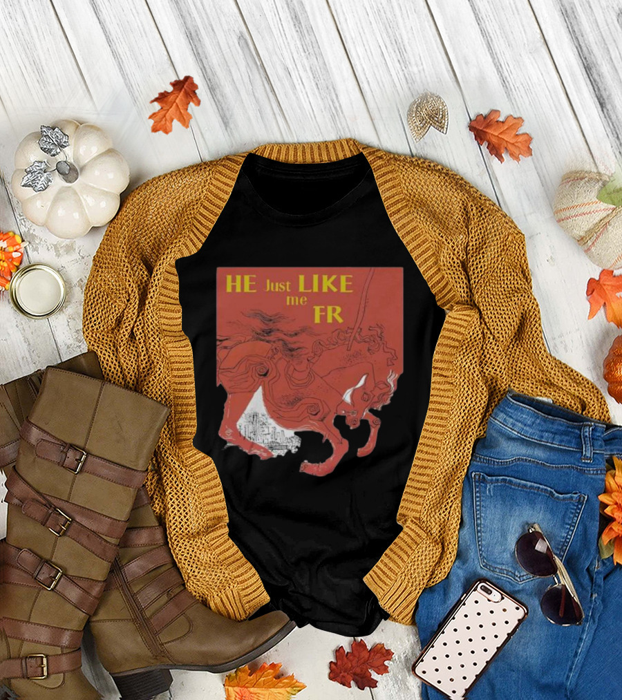 HE Just LIKE me FR Red Horseman T-Shirt