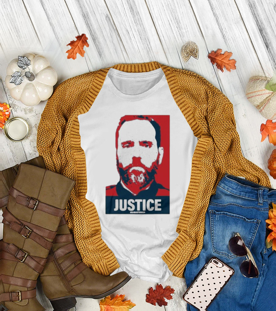 Meidastouch Store Jack Smith Justice Iconic Red and Blue T-Shirt