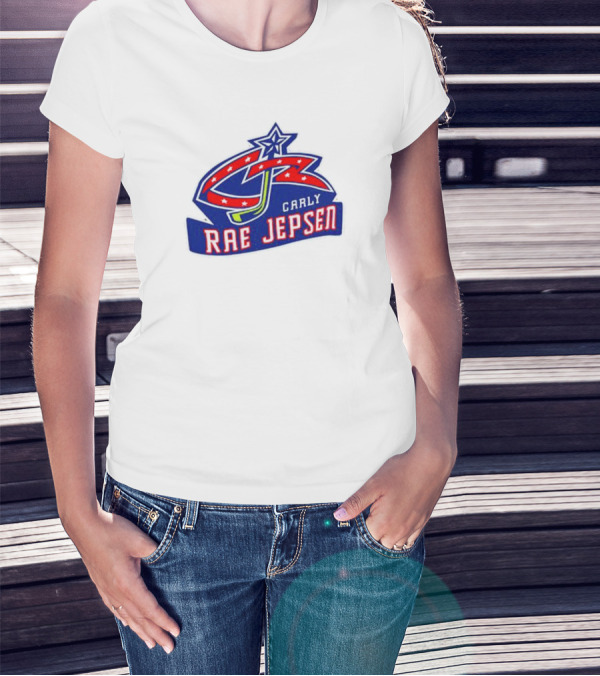 Pete Blackburn Carly Rae Jepsen Columbus Blue Jackets T-Shirt
