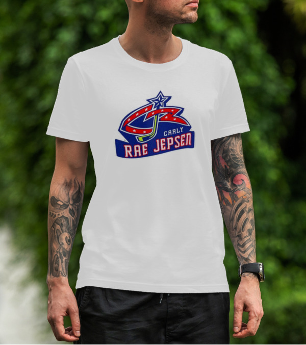 Pete Blackburn Carly Rae Jepsen Columbus Blue Jackets T-Shirt