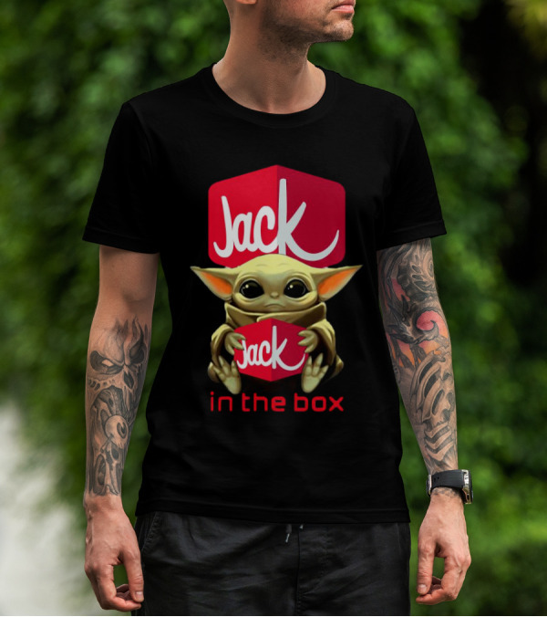 Baby Yoda Embrace Jack In The Box T-Shirt