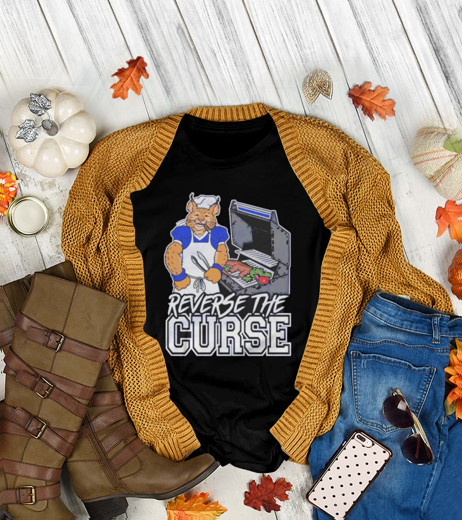 Reverse The Curse Cat Grilling Gator T-Shirt