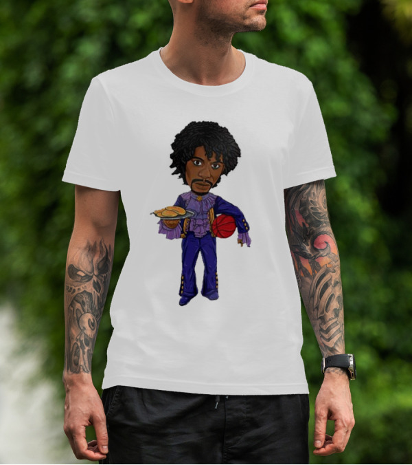 Dave Chappelle Prince Basketball Pancakes T-Shirt