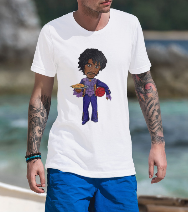 Dave Chappelle Prince Basketball Pancakes T-Shirt