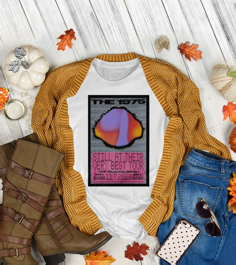 The 1975 Still at Their Very Best Tour Live Prudential Center Newark NJ 11.7.2023 T-Shirt
