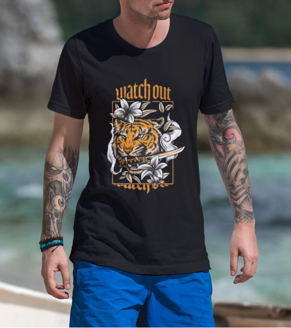 Watch Out Sidhu Moose Wala Tiger Sword Out 12-11-2023 T-Shirt