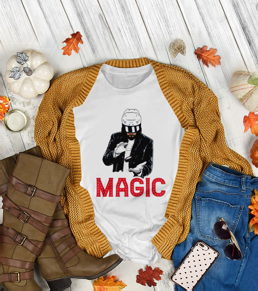 New York Rangers Broadway Magic Hockey Illusion T-Shirt