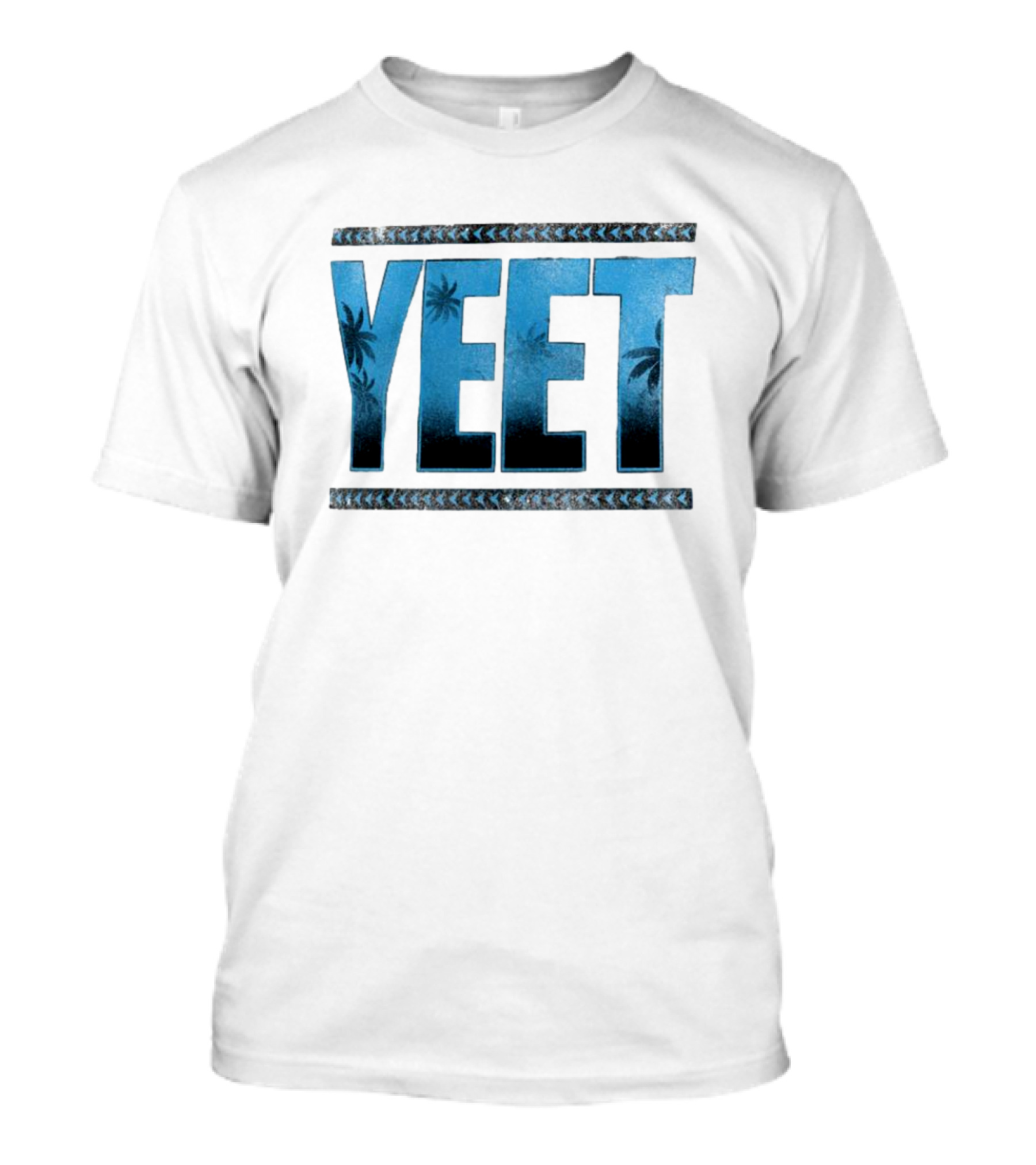 Yeet Jey Uso Tropical Print T-Shirt