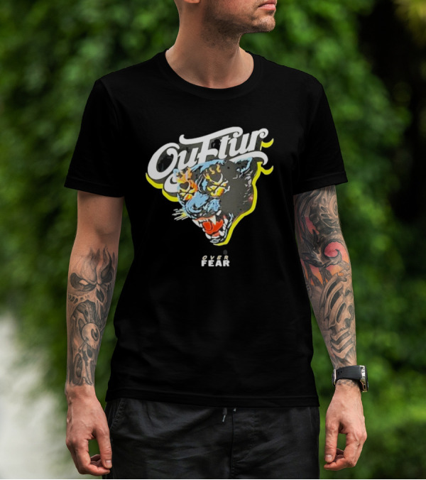 Ouftur Panther Over Fear T-Shirt