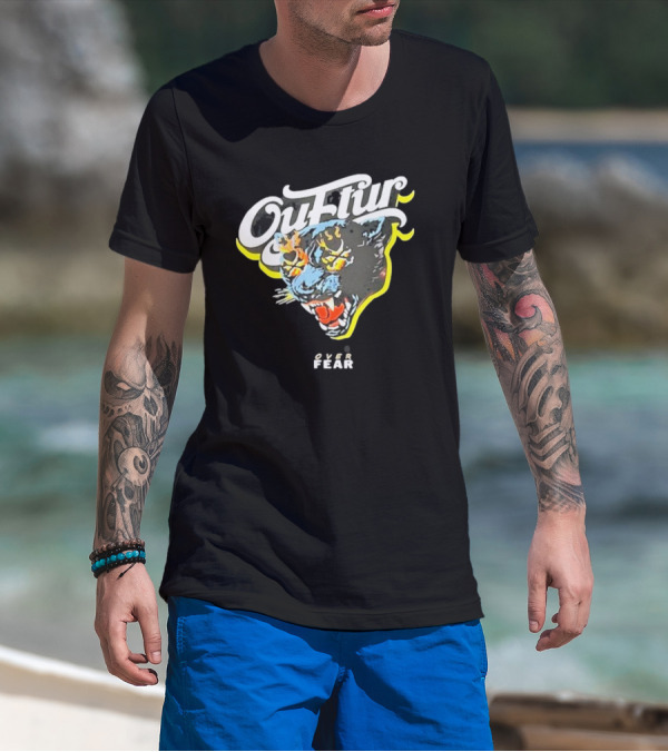 Ouftur Panther Over Fear T-Shirt