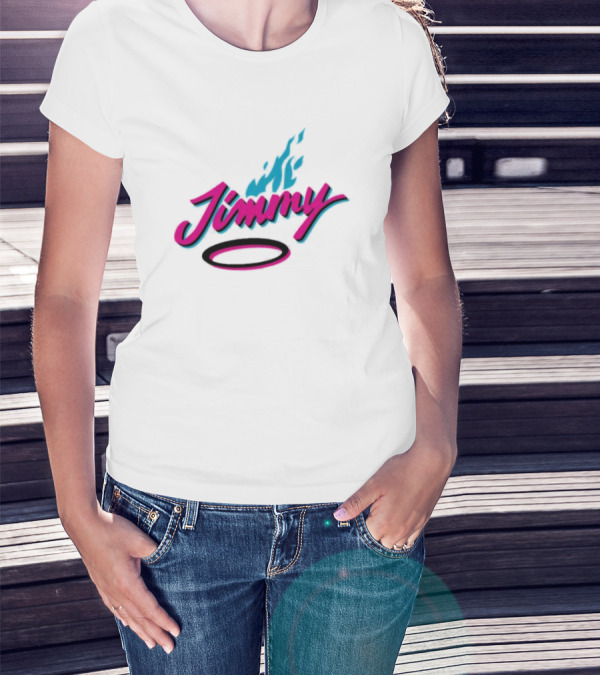 Jimmy Heat Retro Flame T-Shirt
