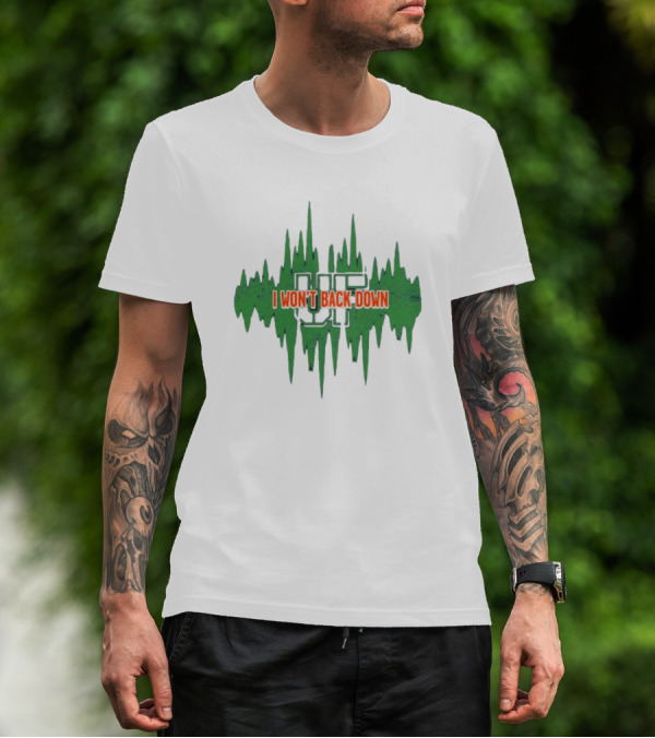 UF I Won't Back Down Sound Wave T-Shirt