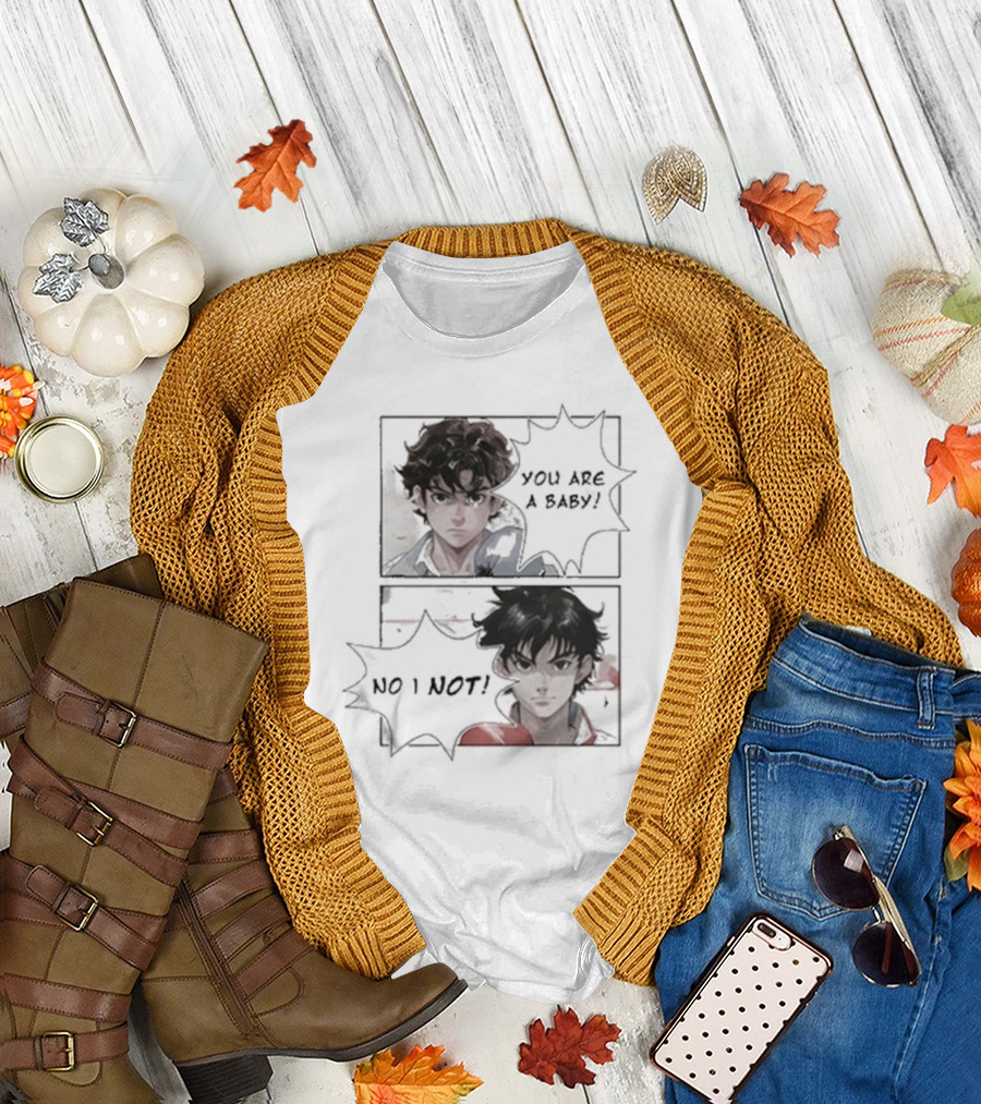 Slushynoobz You Are a Baby No I Not Anime Character Exchange T-Shirt