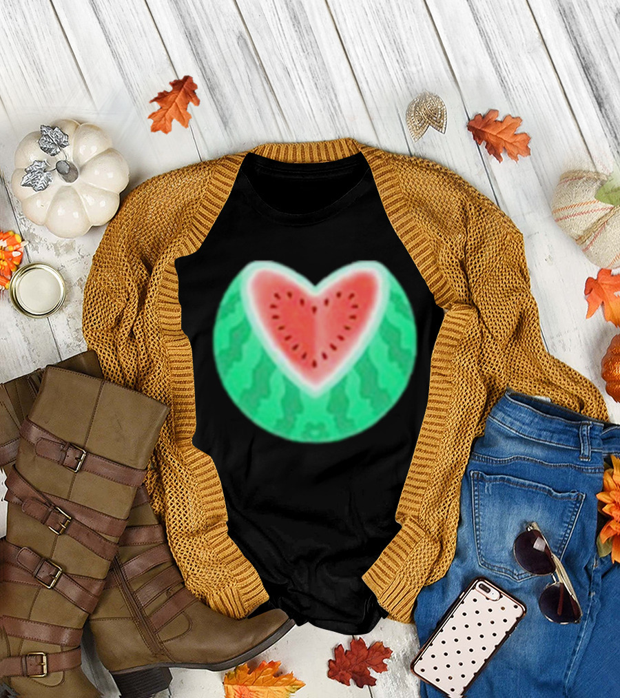 The Yetee Watermelon Heart T-Shirt
