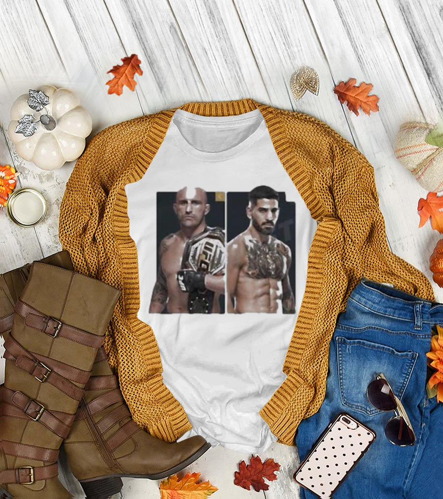 Alexander Volkanovski Vs Ilia Topuria UFC 298 Showdown T-Shirt