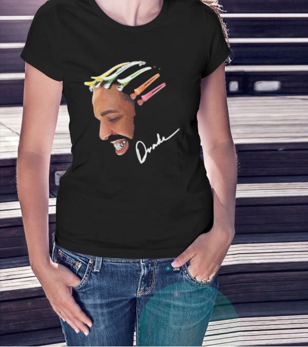 Vintage Drake For All The Dogs Fans Concert Graphic Rap T-Shirt