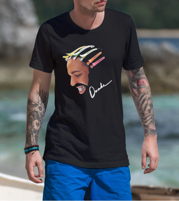 Vintage Drake For All The Dogs Fans Concert Graphic Rap T-Shirt