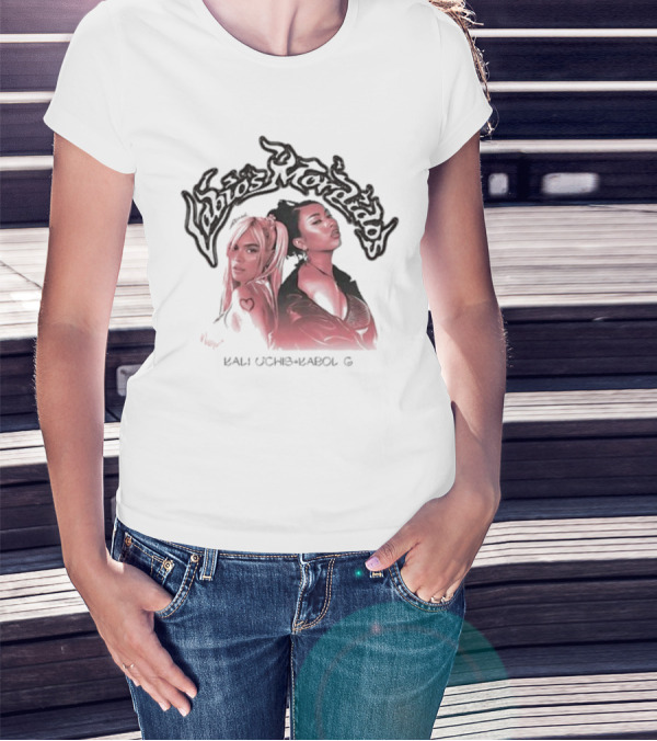 Labios Mordidos Kali Uchis Karol G Duo T-Shirt