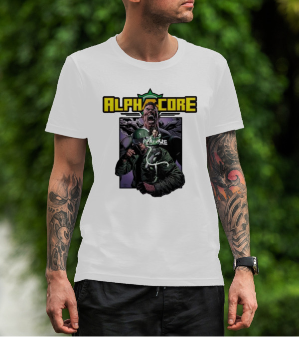 Alphacore Rippaverse Campaign Comic Characters Action Scene T-Shirt