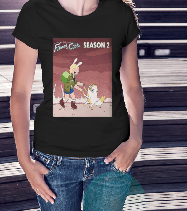 Max Original Adventure Time Fionna And Cake Season 2 T-Shirt
