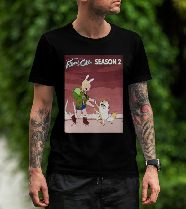 Max Original Adventure Time Fionna And Cake Season 2 T-Shirt