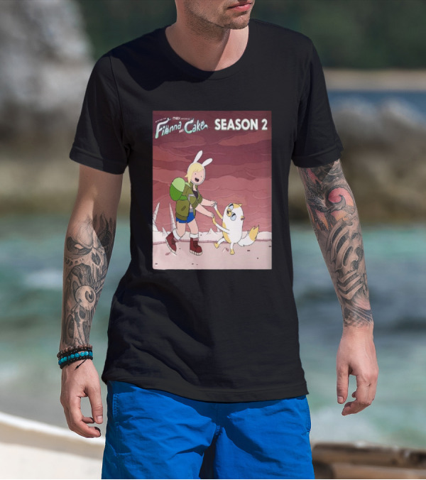 Max Original Adventure Time Fionna And Cake Season 2 T-Shirt