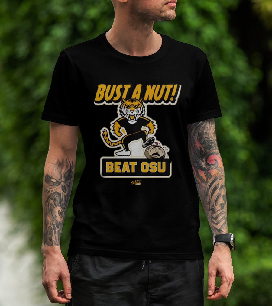 Bust A Nut Beat OSU Tiger T-Shirt