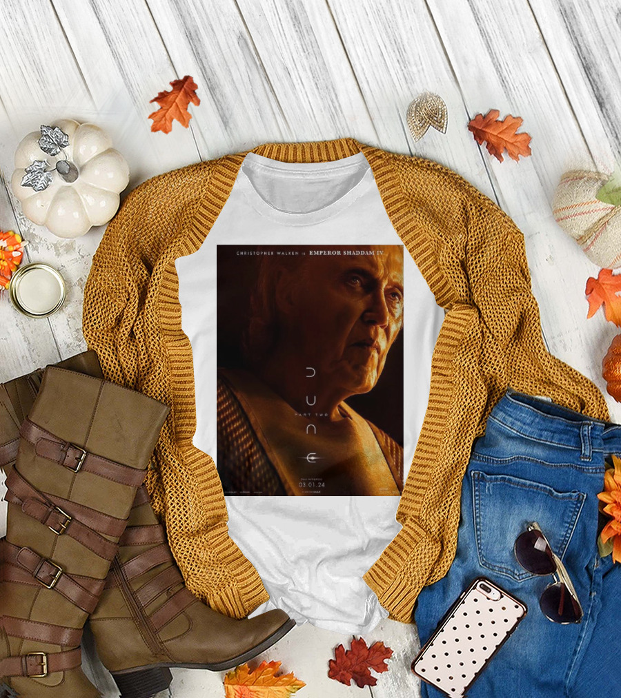 Christopher Walken as Emperor Shaddam IV in Dune Part Two T-Shirt