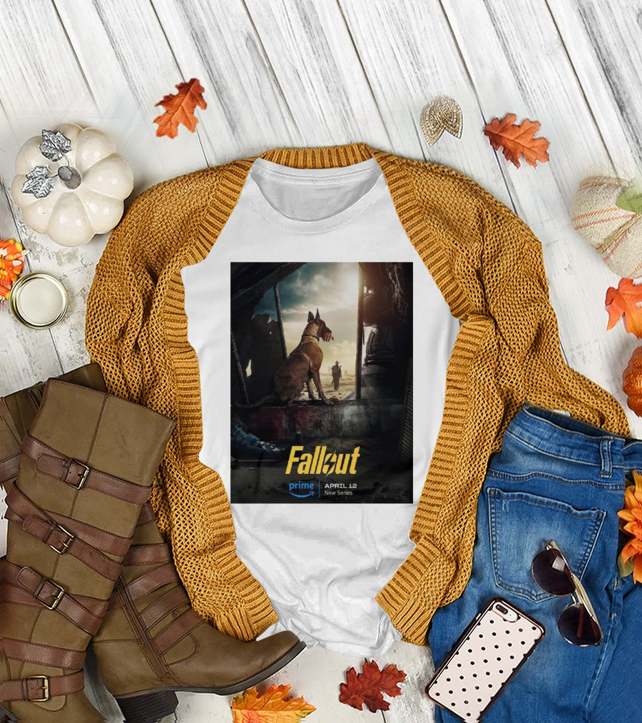 Fallout Prime April 12 New Series Dogmeat T-Shirt