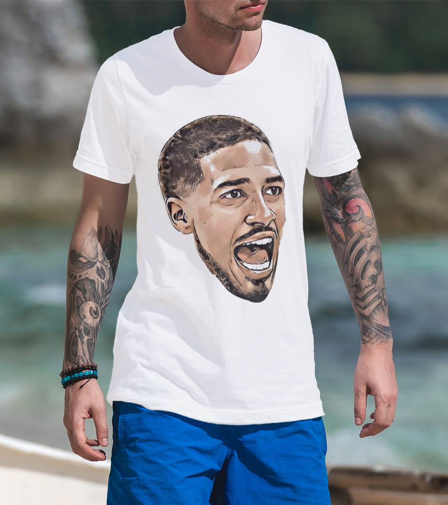 Tyrese Haliburton Indiana Basketball Scream Face T-Shirt