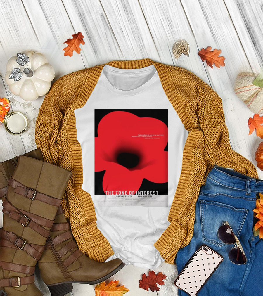 The Zone of Interest Jonathan Glazer December 15th Red Flower T-Shirt