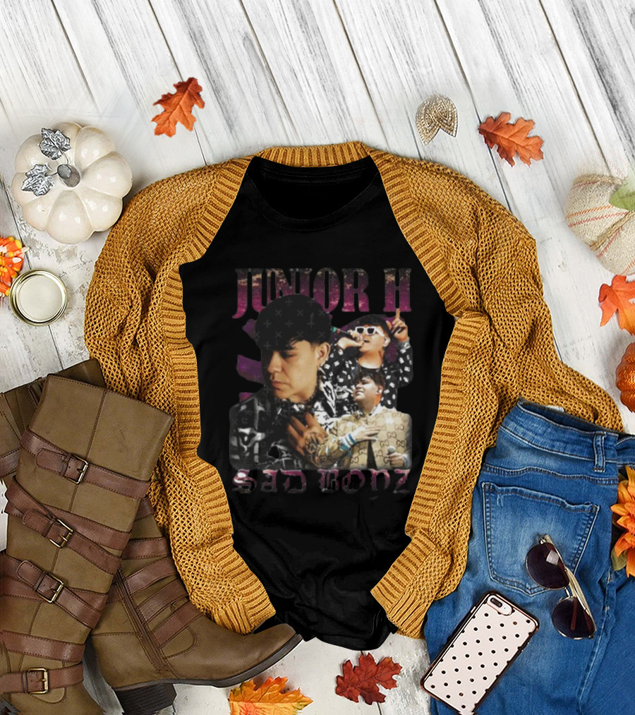 Junior H Sad Boyz Album Cover T-Shirt