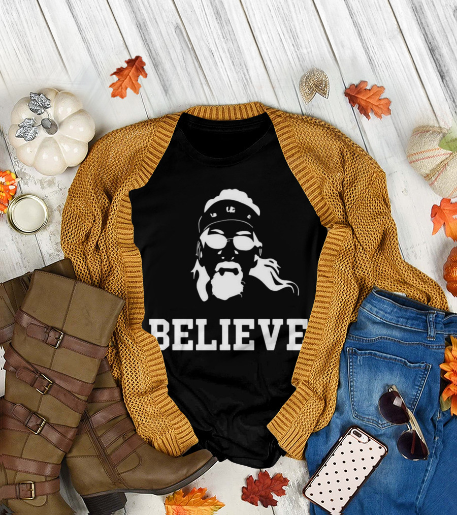 Believe Carlton Thompson Gamecock Jesus T-Shirt