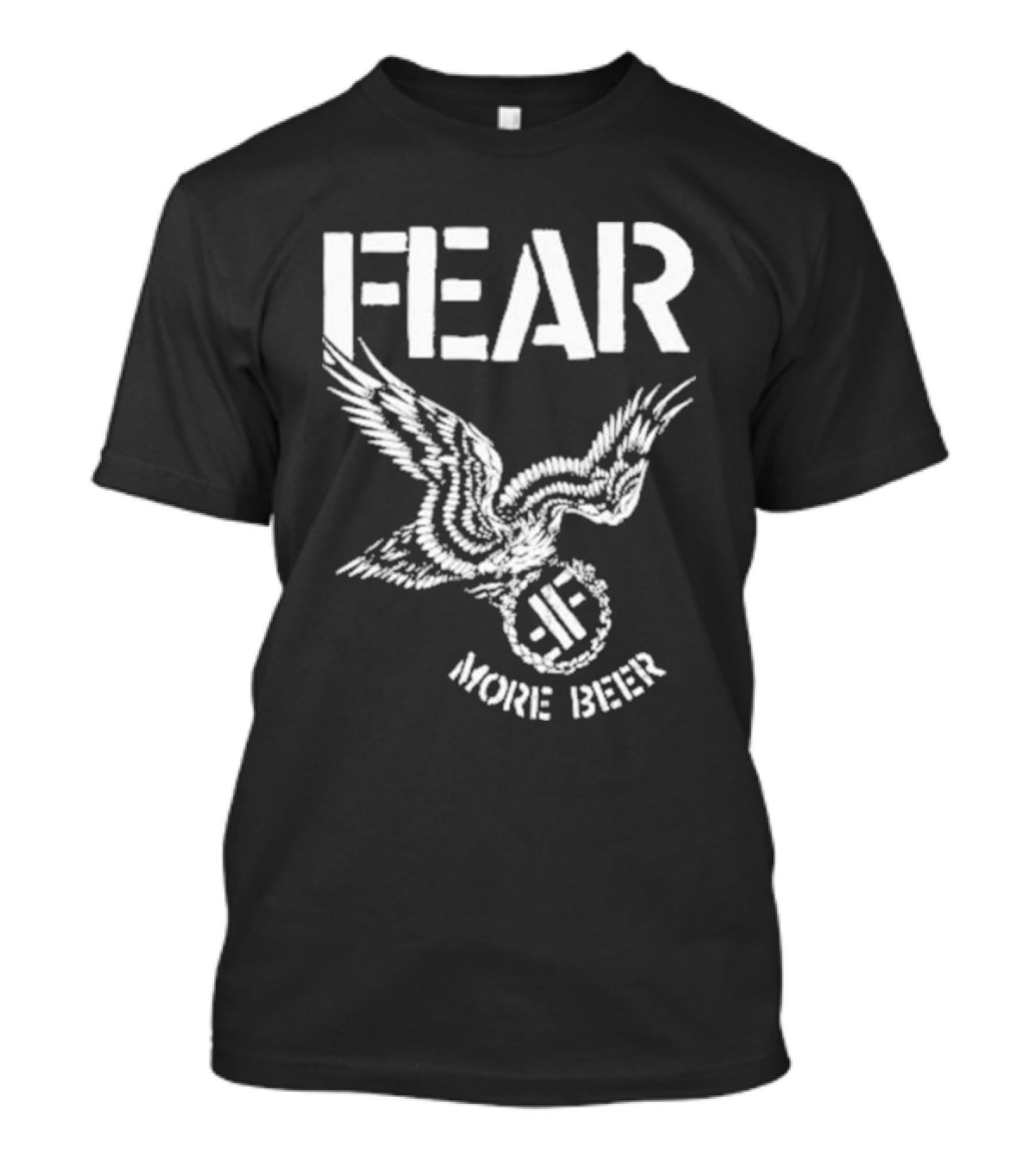 FEAR More Beer Eagle T-Shirt
