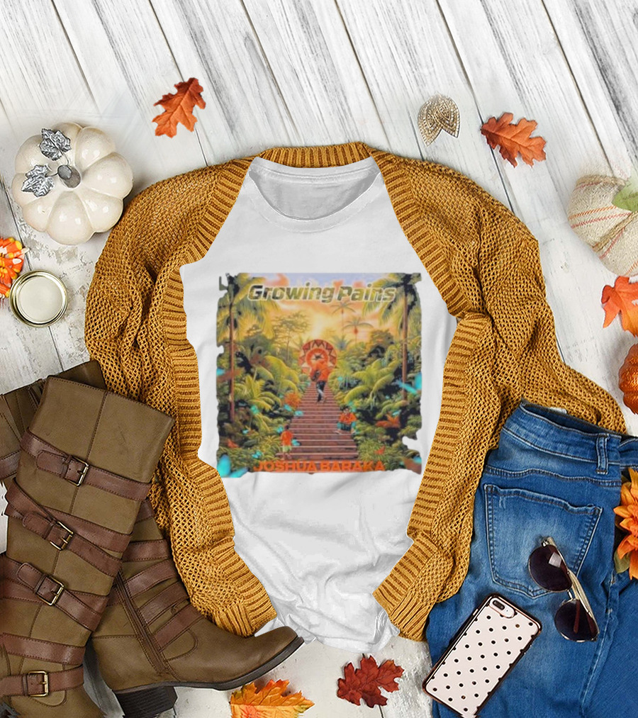 Growing Pains Joshua Baraka Tropical Staircase Scene T-Shirt