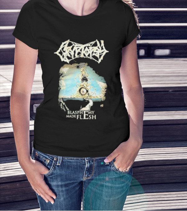 Cryptopsy Blasphemy Made Flesh Eye T-Shirt