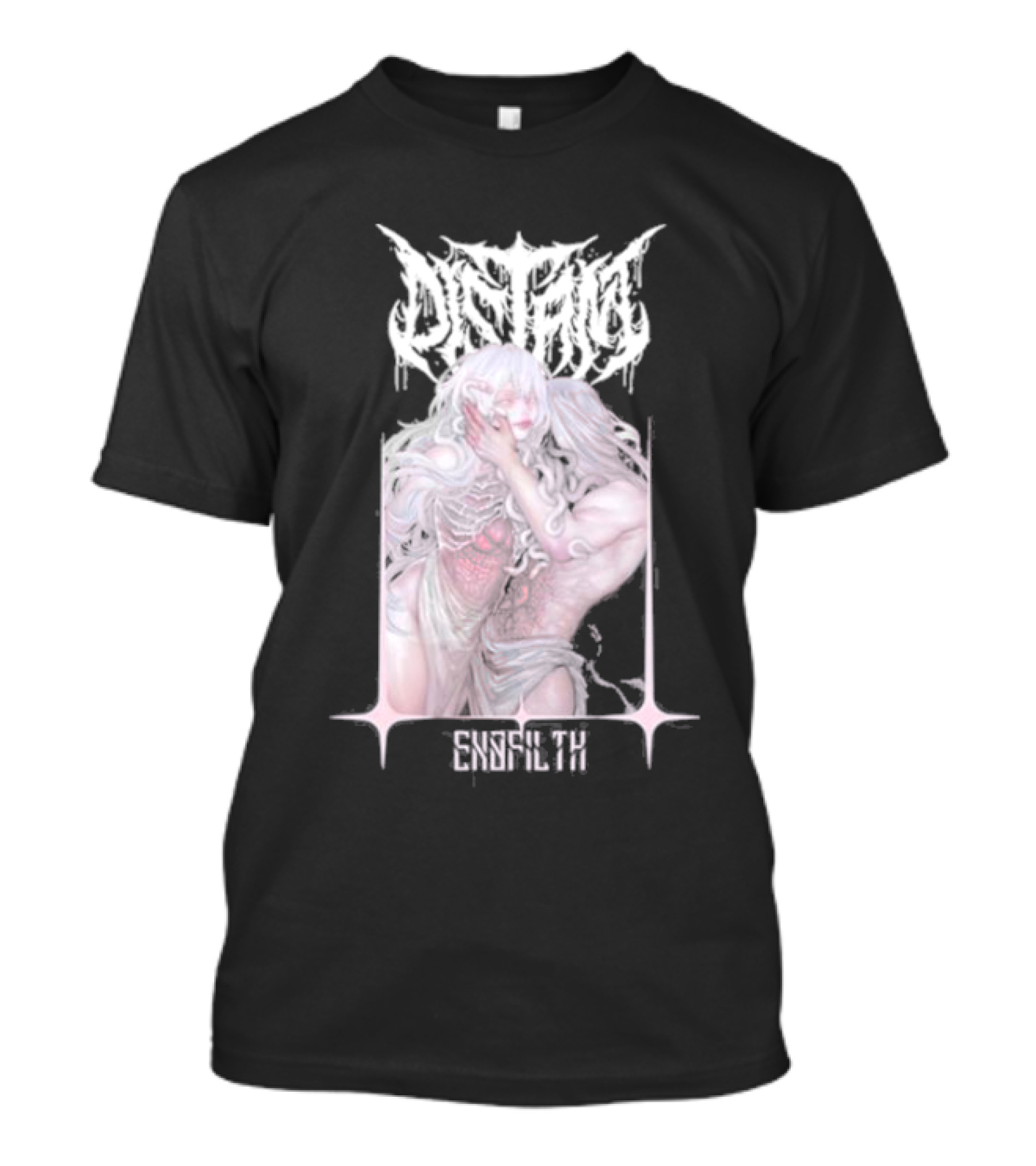 DISTANT EXOFILTH Mythical Creature Aesthetic T-Shirt