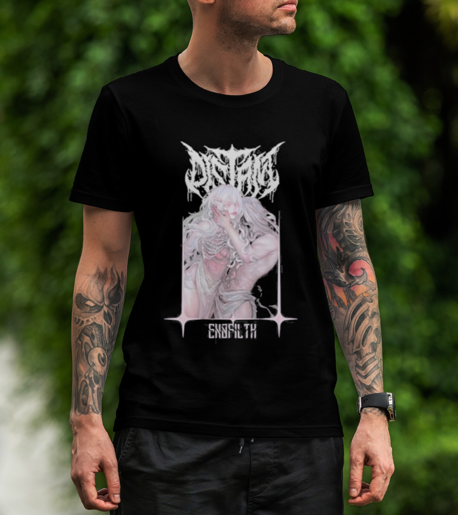 DISTANT EXOFILTH Mythical Creature Aesthetic T-Shirt