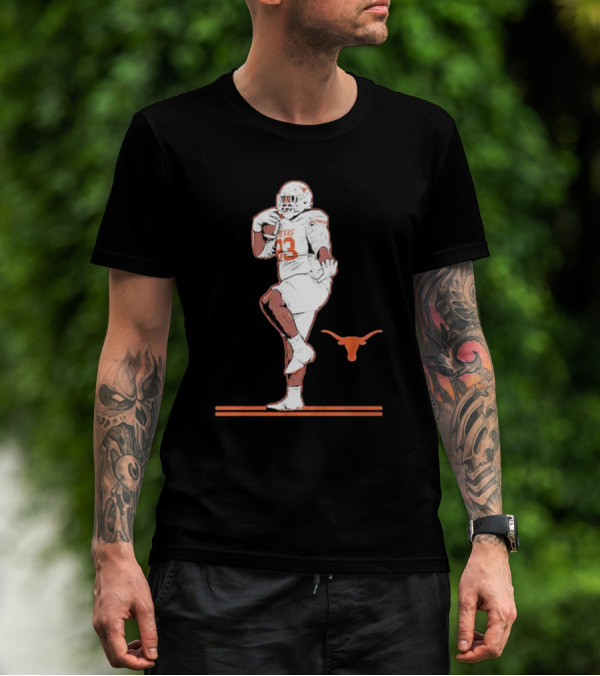 Texas Football Longhorns T'vondre Sweat Pose T-Shirt