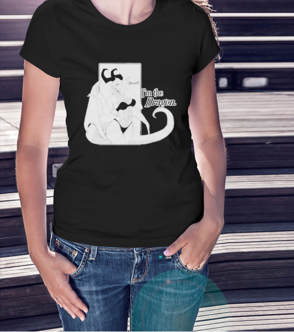I'm The Dragon Vexstacyart Damsel T-Shirt
