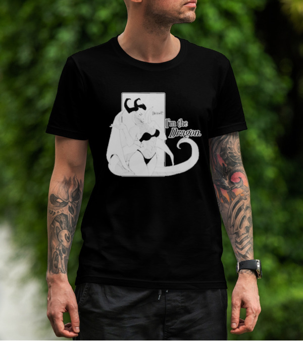 I'm The Dragon Vexstacyart Damsel T-Shirt