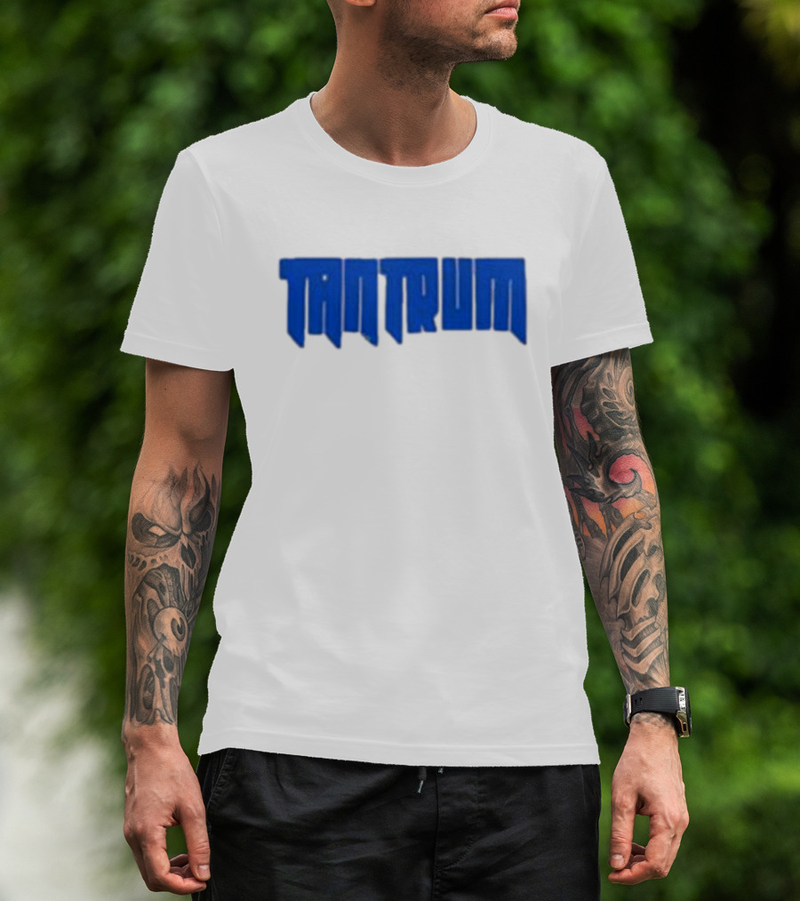 Waterparks Tantrum Blue Lettering T-Shirt