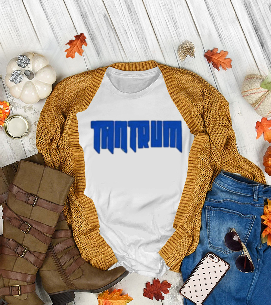 Waterparks Tantrum Blue Lettering T-Shirt