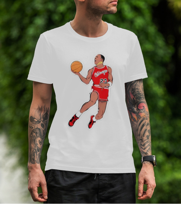 Slam Dunk From The Goat Chicago 23 Basketball Legend T-Shirt