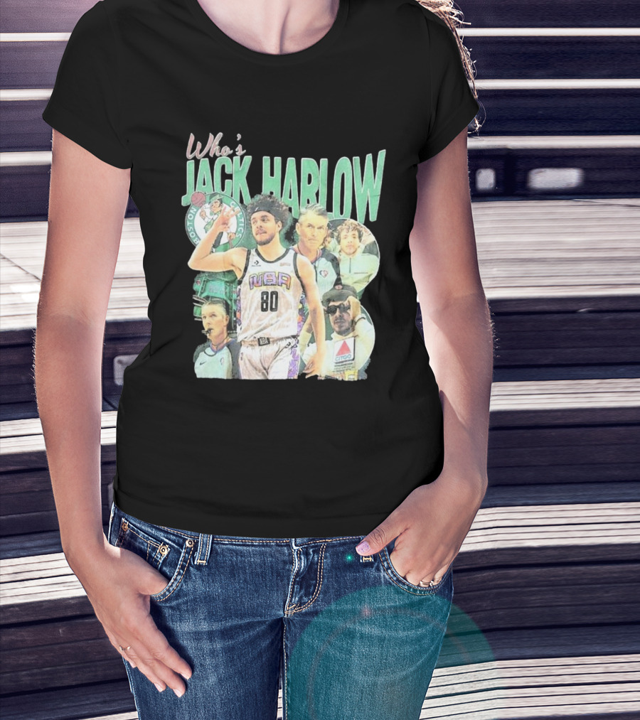 Who’s Jack Harlow Boston Celtics WBR 80 Citgo T-Shirt