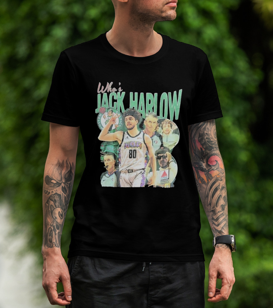 Who’s Jack Harlow Boston Celtics WBR 80 Citgo T-Shirt