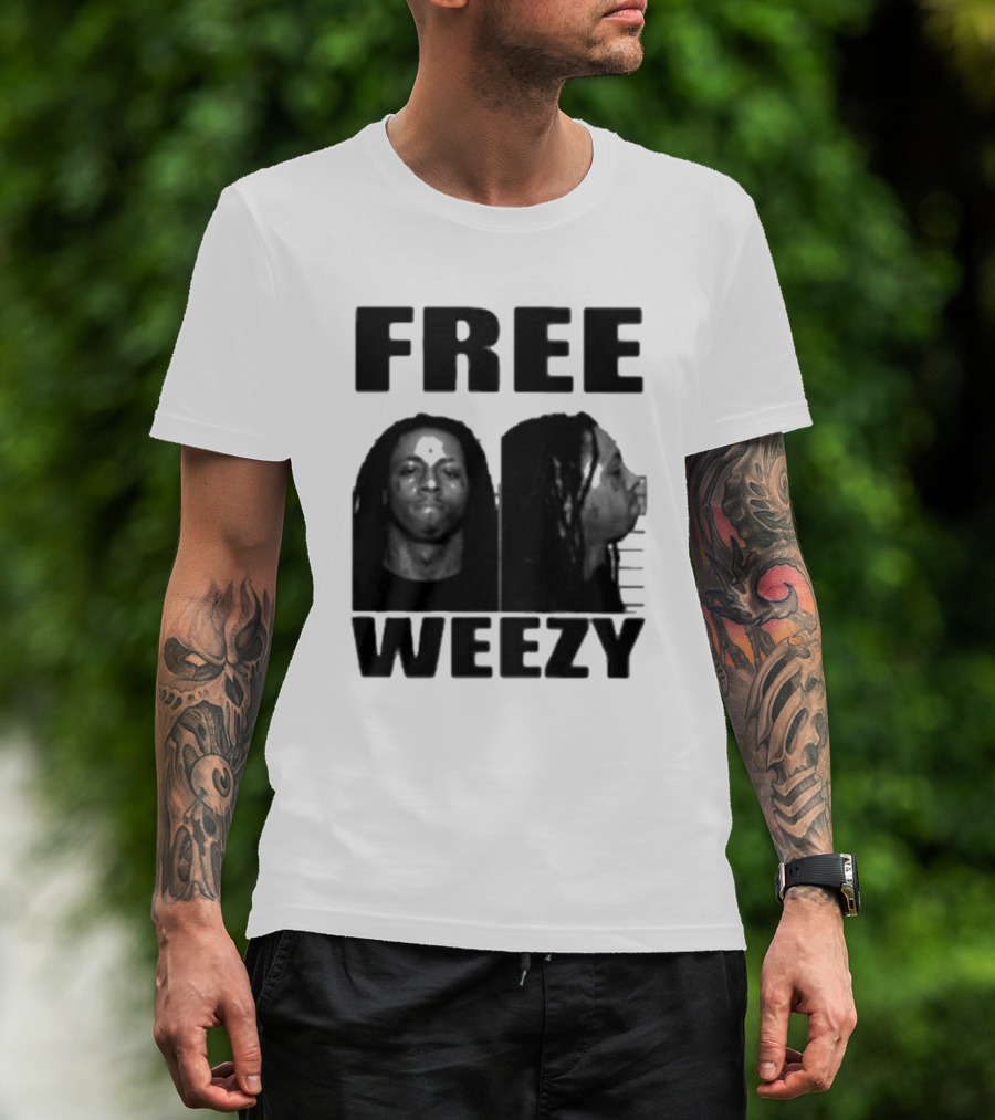 Free Weezy Mugshot Photos T-Shirt